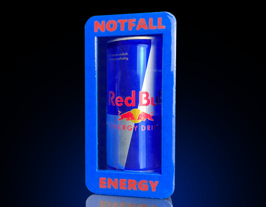 Notfall Energy Sammel-Box Dunkelblau/Rot