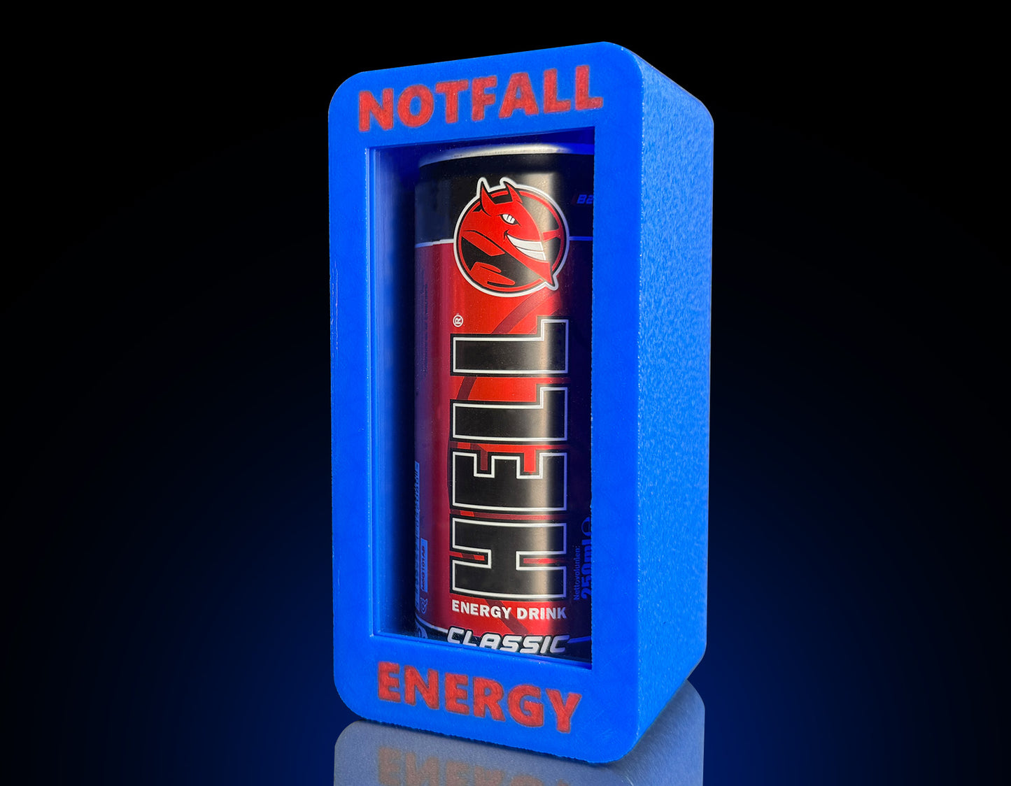 Notfall Energy Sammel-Box Dunkelblau/Rot