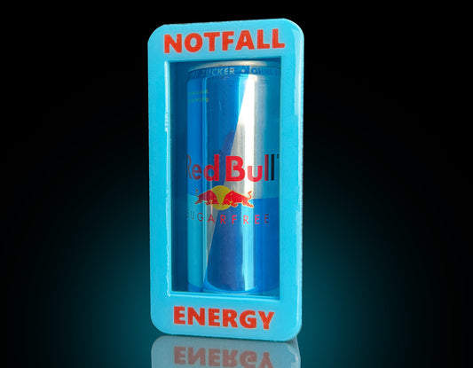 Notfall Energy Sammel-Box Hellblau/Rot