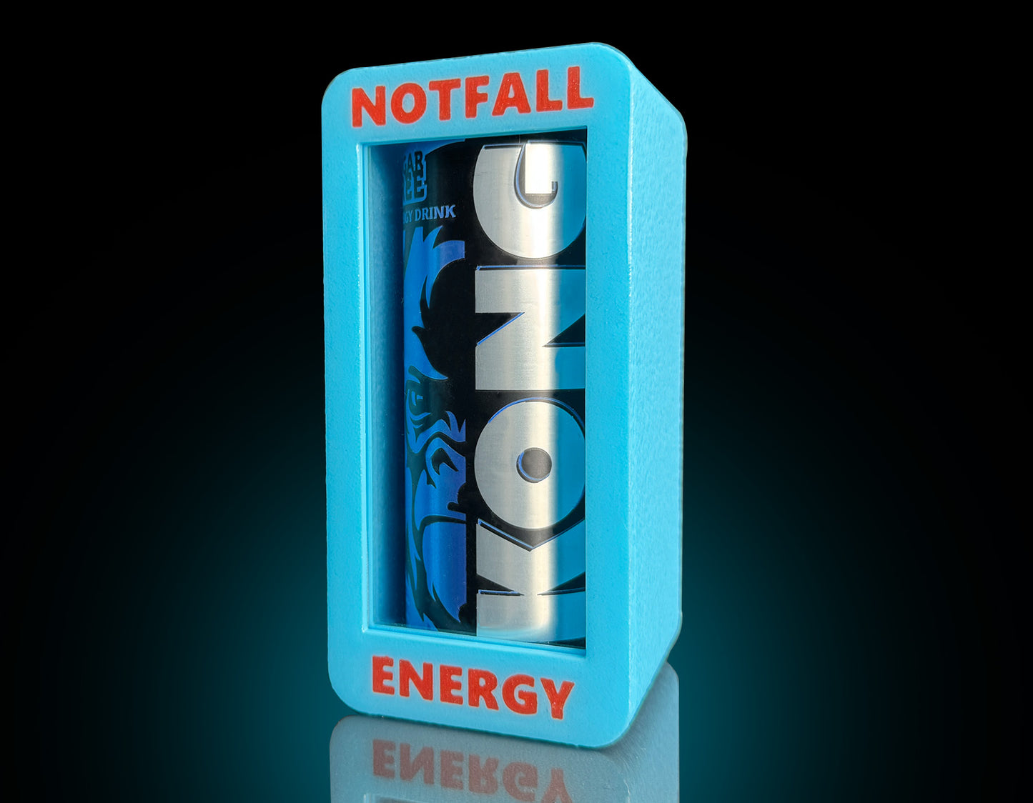 Notfall Energy Sammel-Box Hellblau/Rot