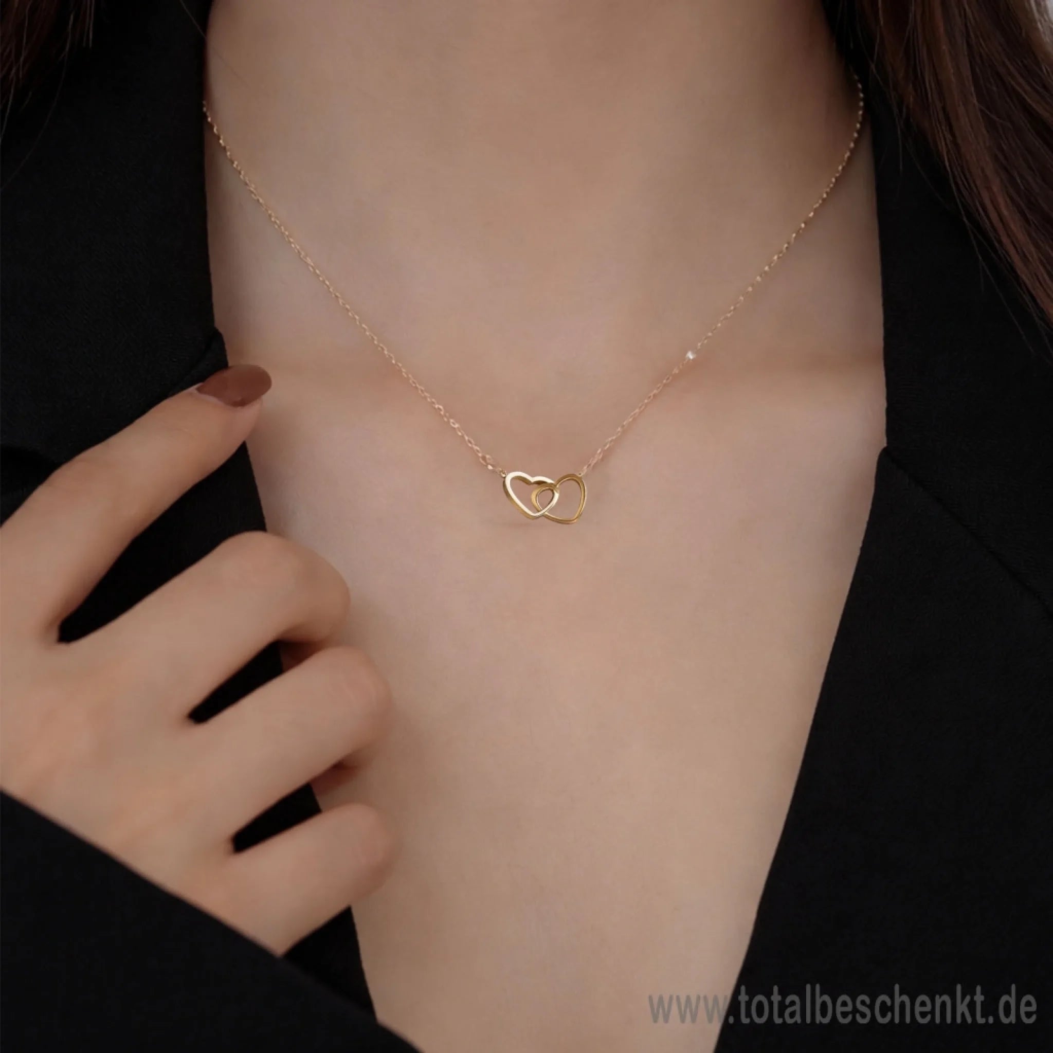 Doppelherzkette Model 3