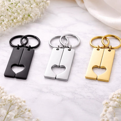 2Herz Schlüsselanhänger alle 3 Farben