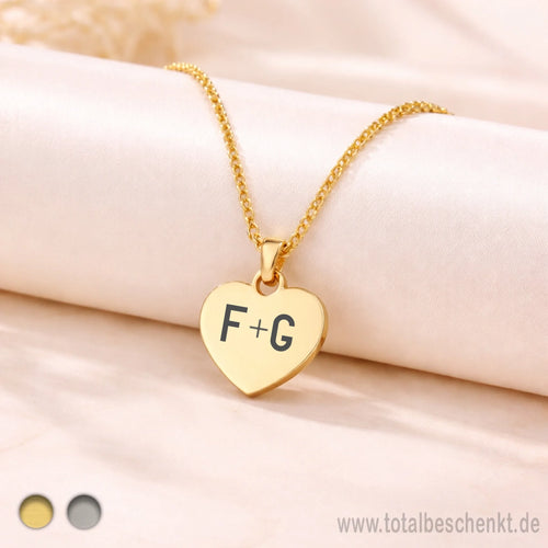 Herzkette Gold 2