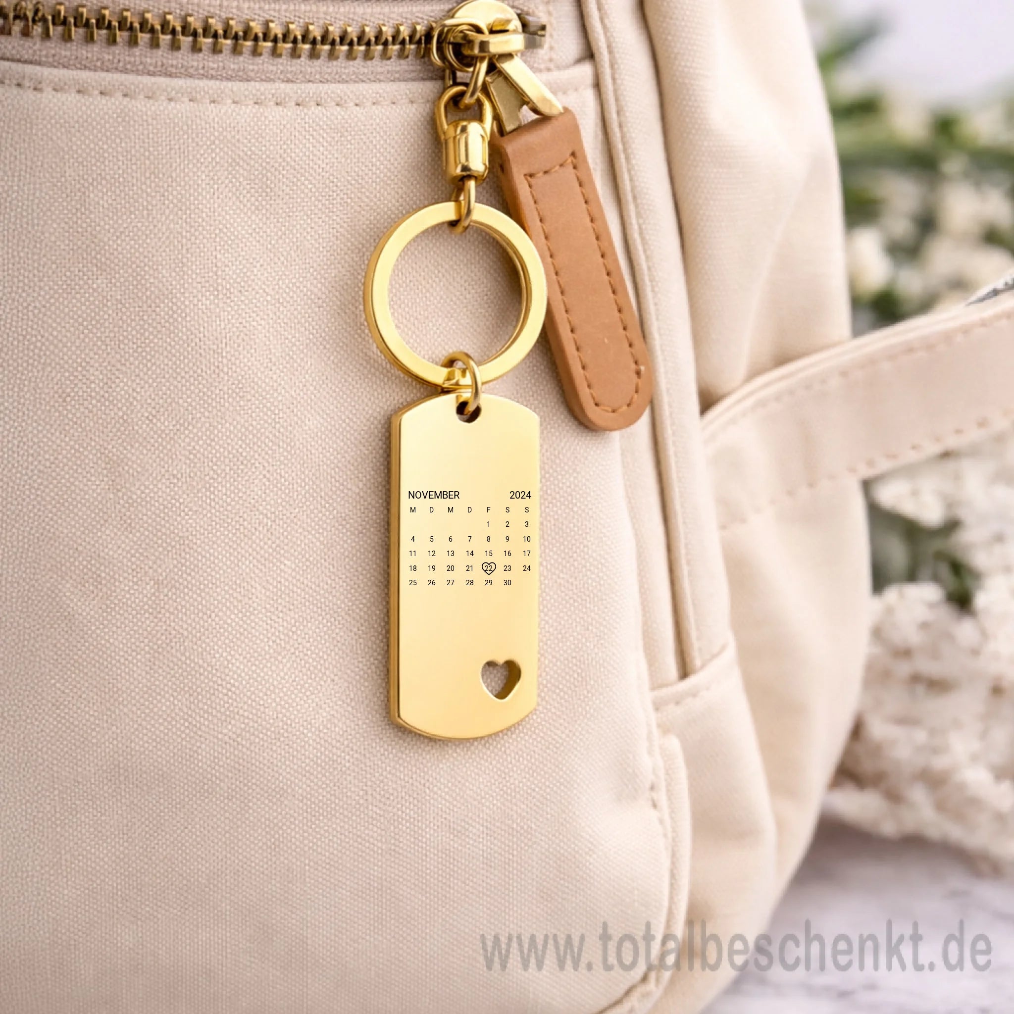 Schlüssel Anhänger mit Herz 2