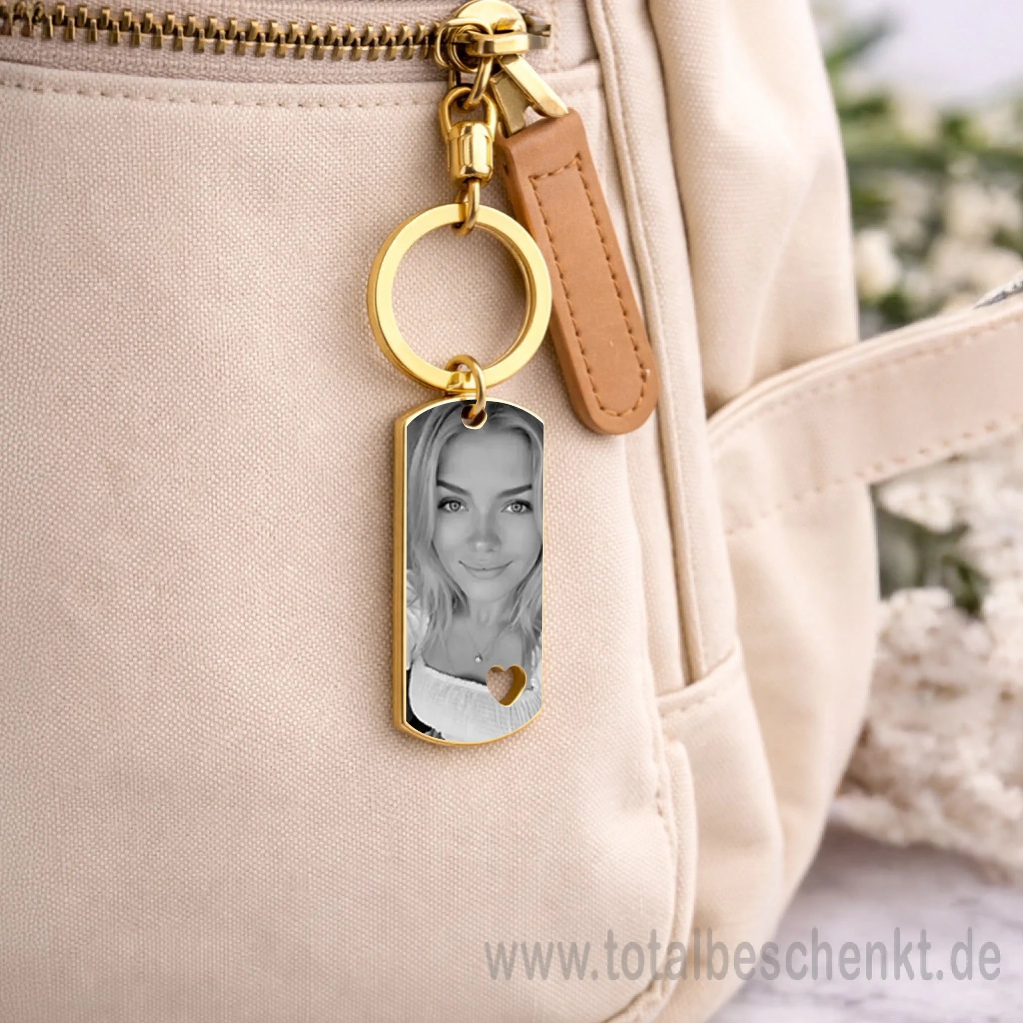 Schlüssel Anhänger mit Herz 2