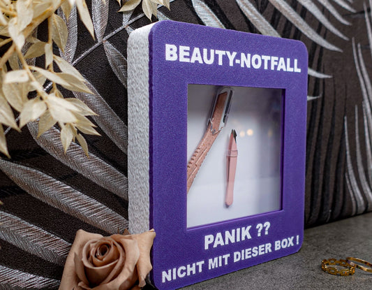 Beauty-Notfallbox – Rasiermesser & Pinzette für den perfekten Look
