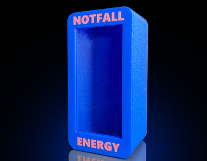 Notfall Energy Sammel-Box Dunkelblau/Rosa