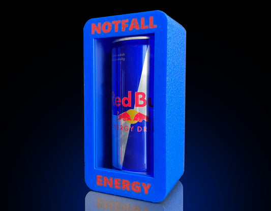 Notfall Energy Sammel-Box Dunkelblau/Rot