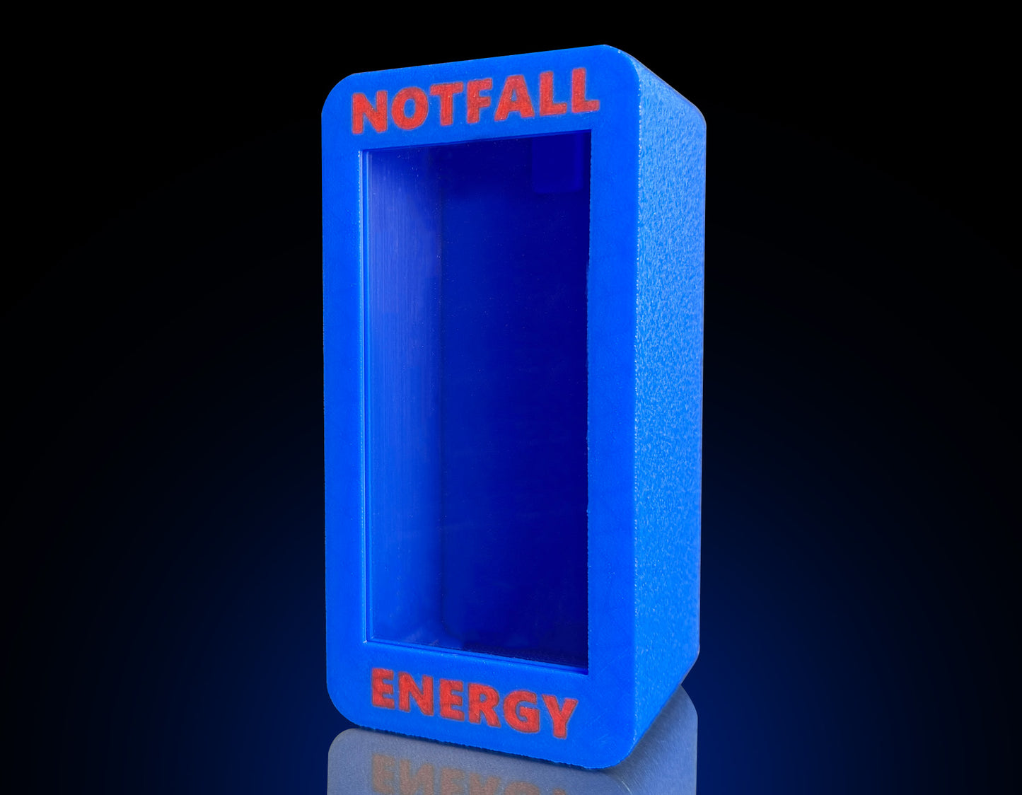 Notfall Energy Sammel-Box Dunkelblau/Rot