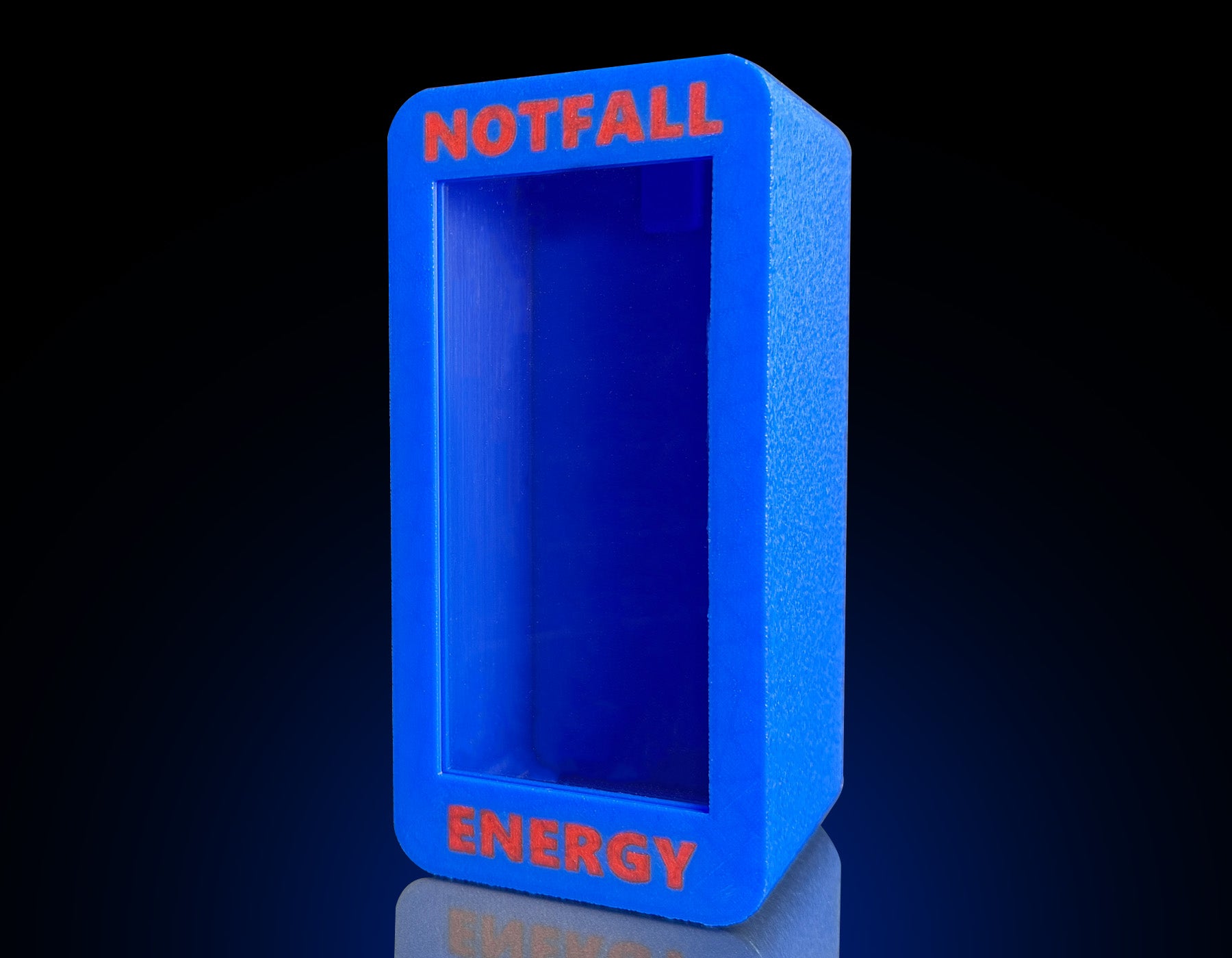 Notfall Energy Sammel-Box Dunkelblau/Rot