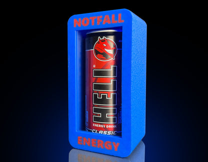 Notfall Energy Sammel-Box Dunkelblau/Rot