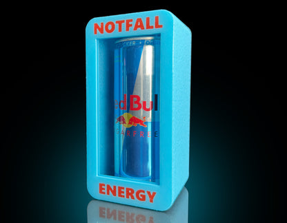 Notfall Energy Sammel-Box Hellblau/Rot