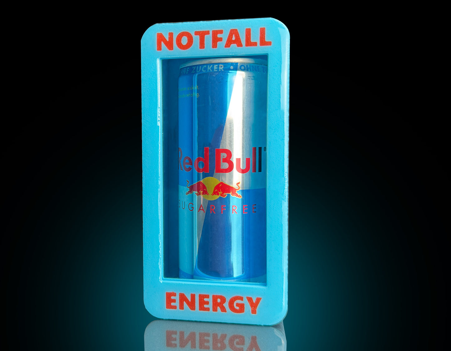 Notfall Energy Sammel-Box Hellblau/Rot