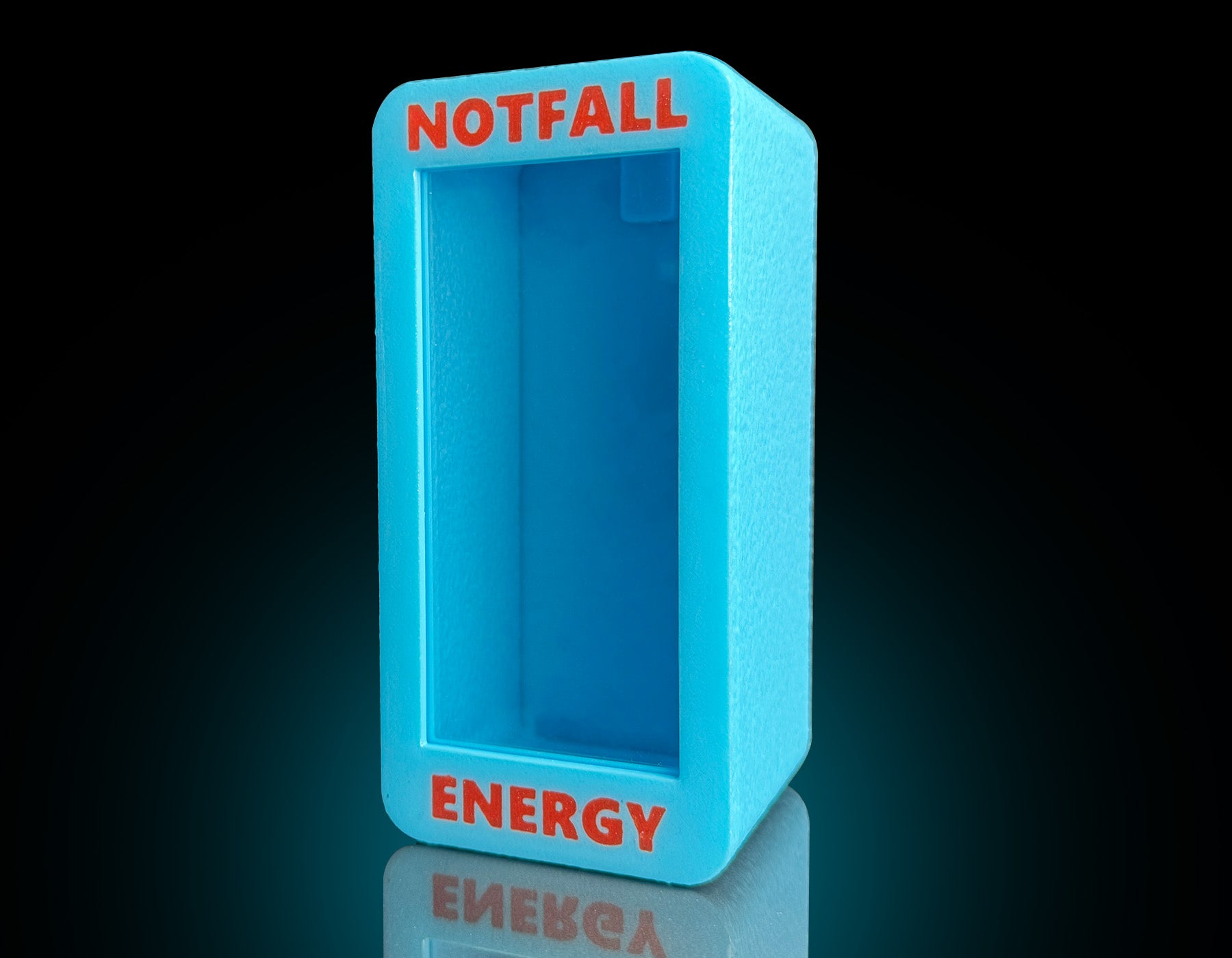 Notfall Energy Sammel-Box Hellblau/Rot