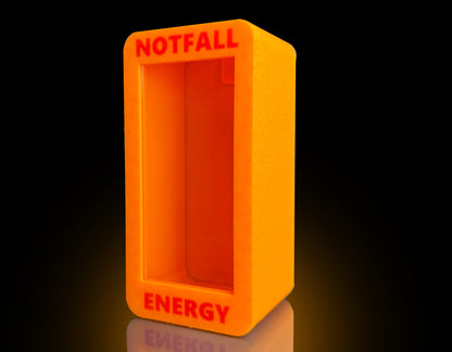 Notfall Energy Sammel-Box Orange/Rot