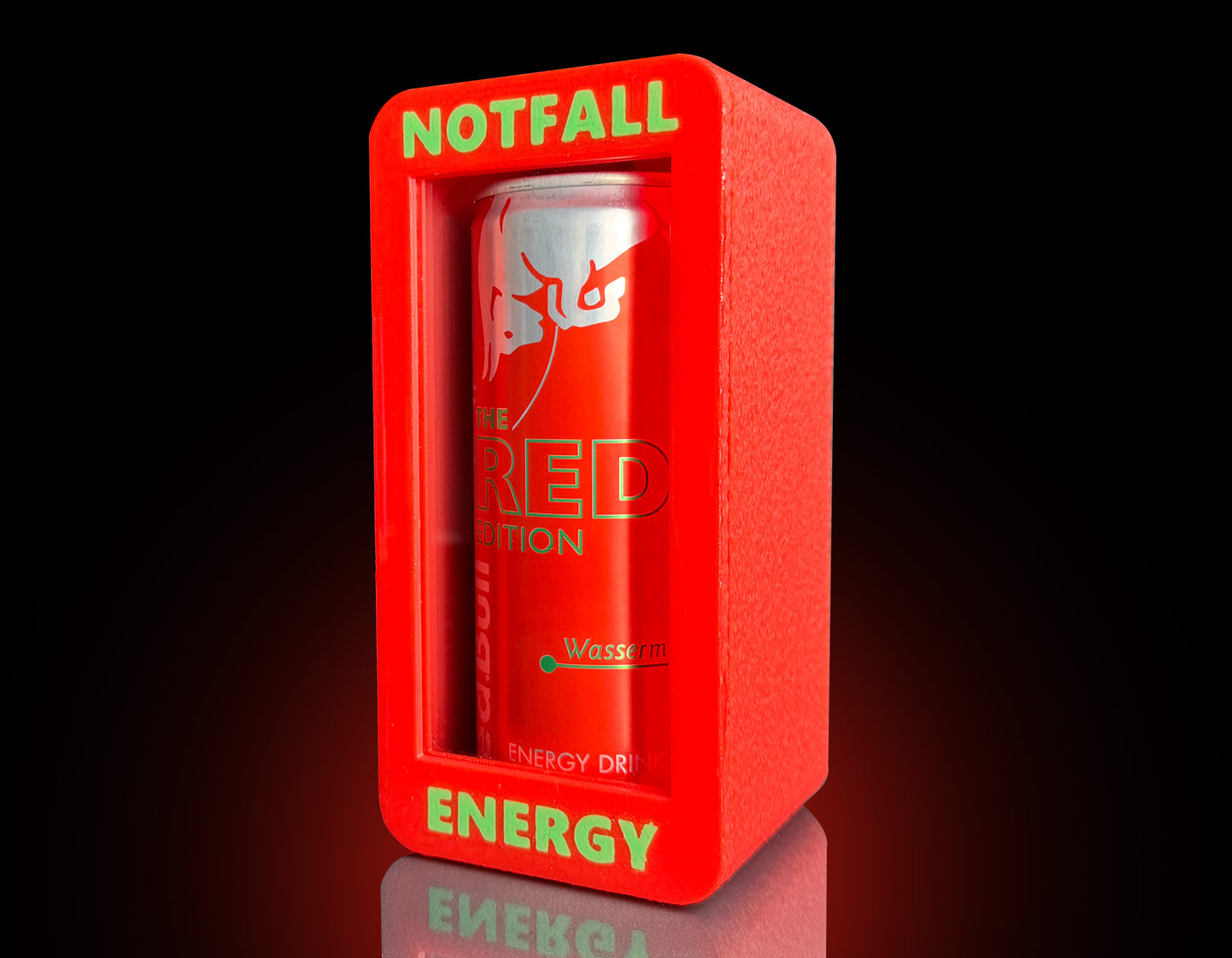 Notfall Energy Sammel-Box Rot/Grün