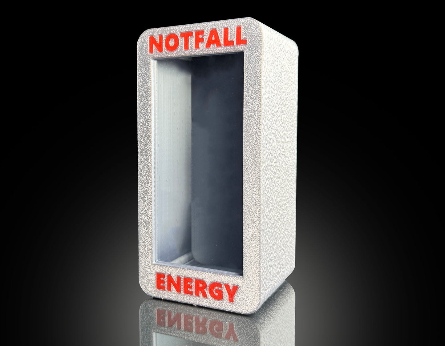 Notfall Energy Sammel-Box Silber/Rot