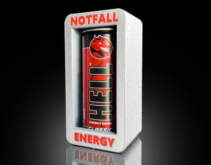 Notfall Energy Sammel-Box Silber/Rot