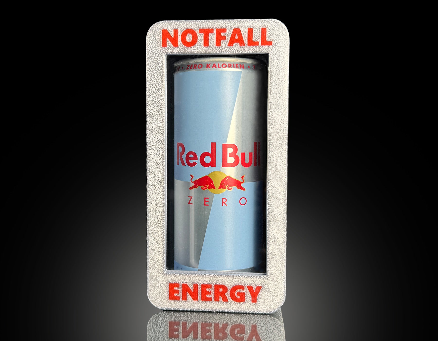 Notfall Energy Sammel-Box Silber/Rot