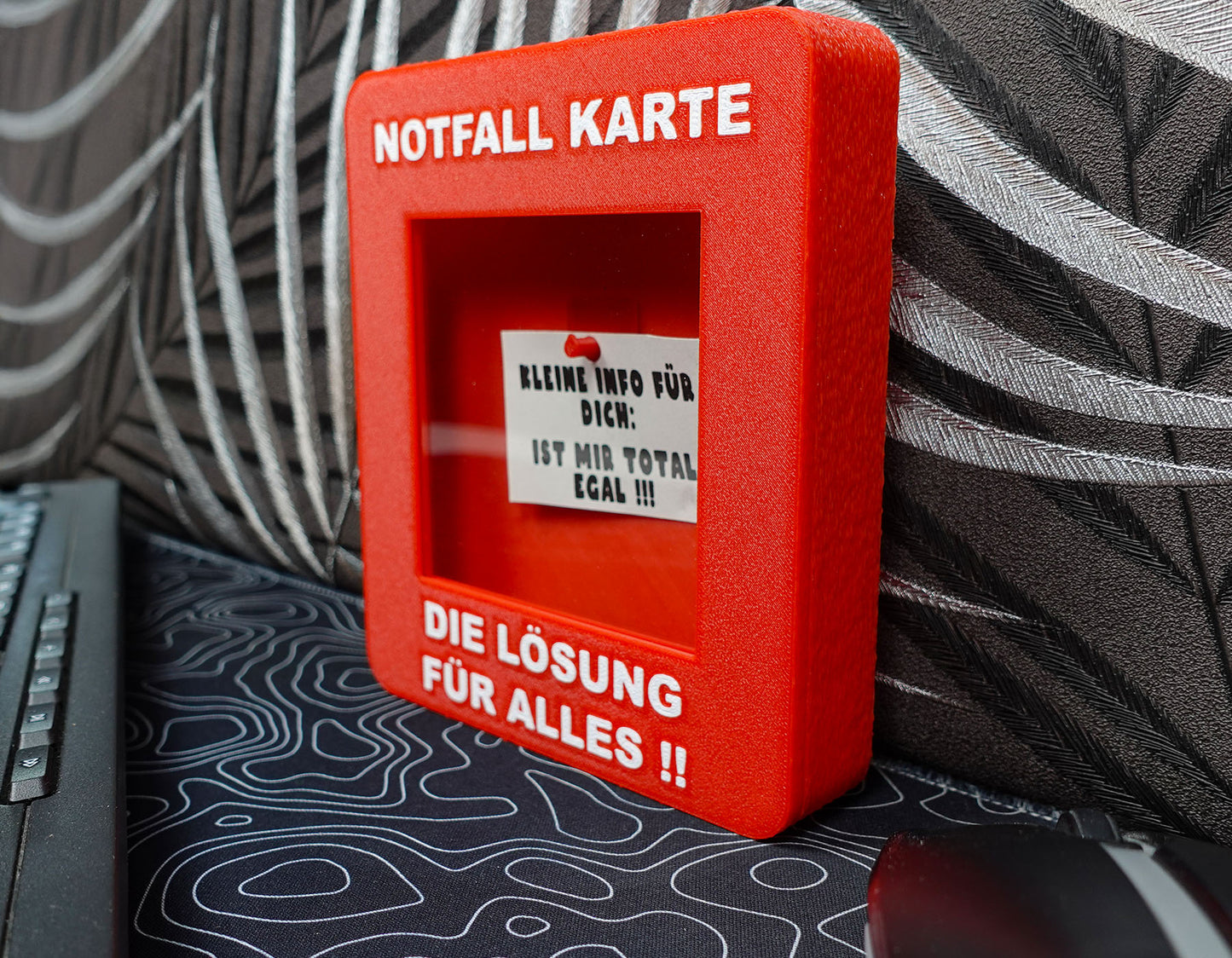 Notfall Karte -  Die Lösung für alles