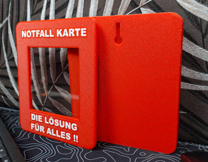 Notfall Karte -  Die Lösung für alles