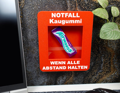 Notfall-Kaugummi – Wenn alle Abstand halten