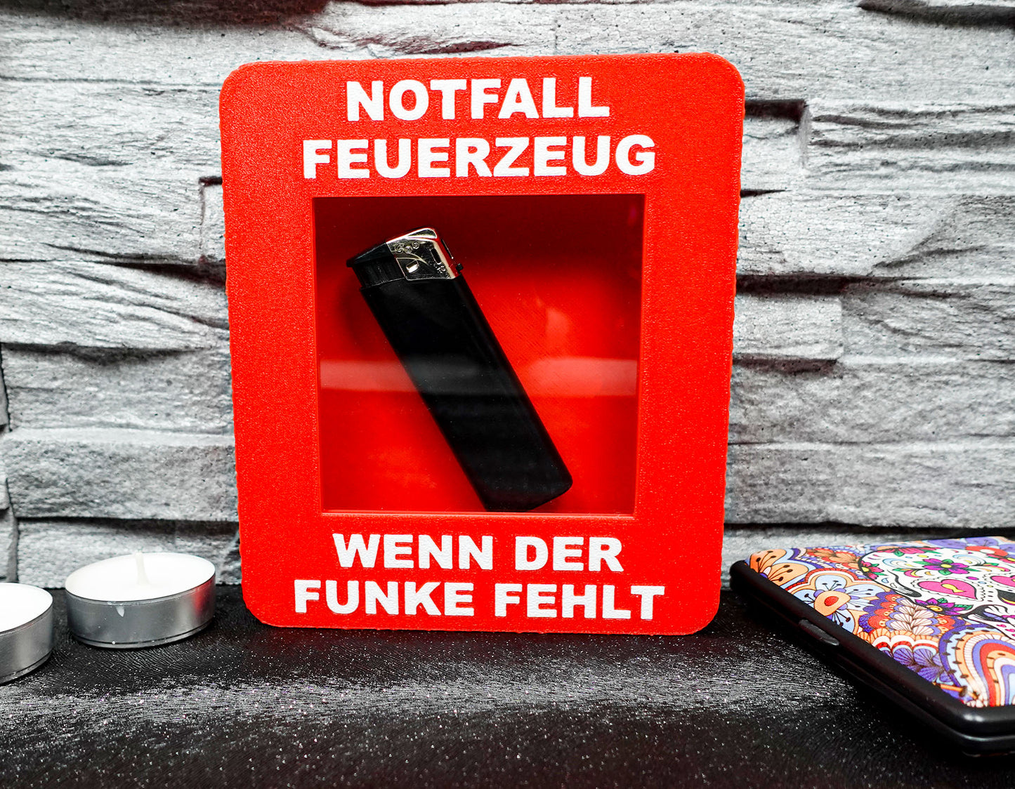 Notfall-Feuerzeug – "Wenn der Funke fehlt"