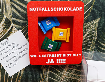 Notfallschokolade gegen Stress