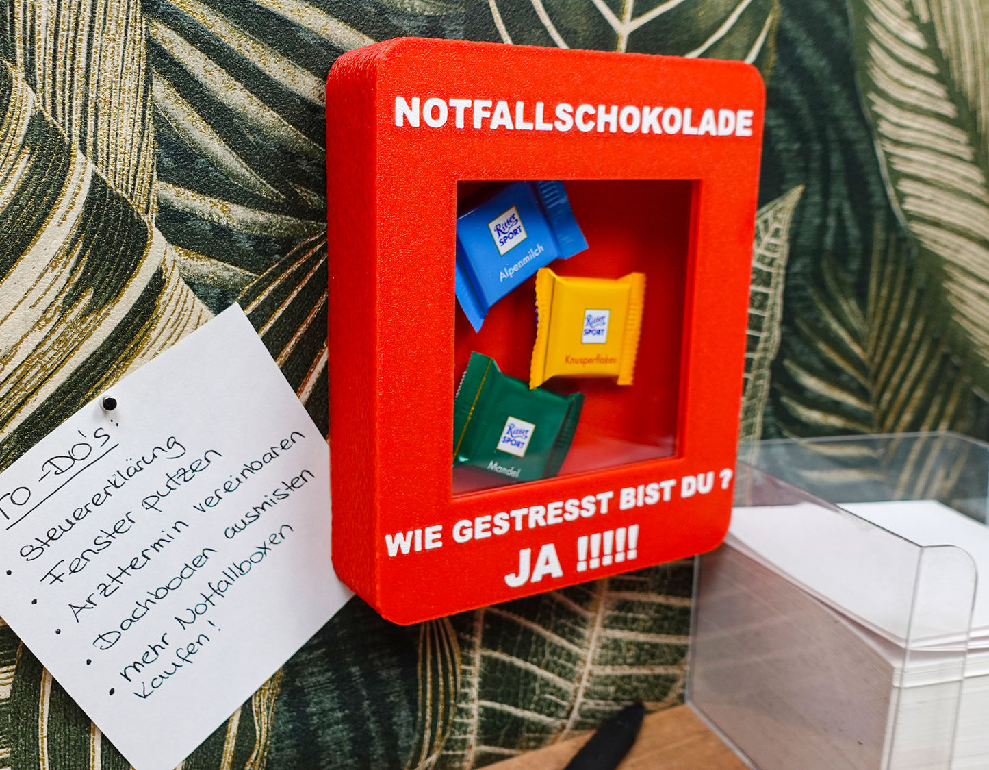 Notfallschokolade gegen Stress