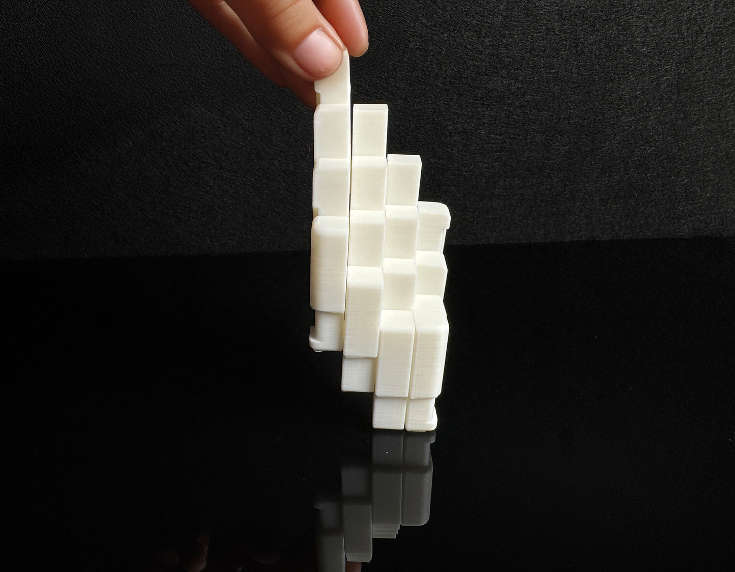 3D Druck ASMR Skull Würfel